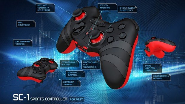 PlayStation 3 SC-1 Wireless Sports Controller