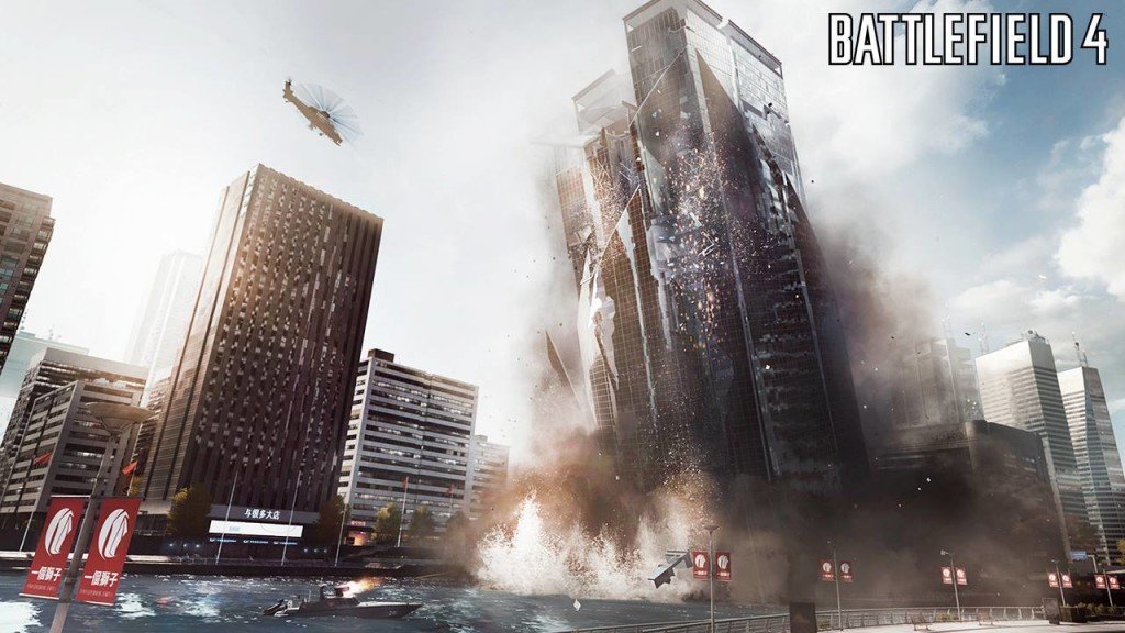 Battlefield 4 two new images shows collapsing skyscraper  (1)