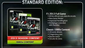 F1 2013 teaser and gameplay trailers unveiled; classic, standard editions detailed