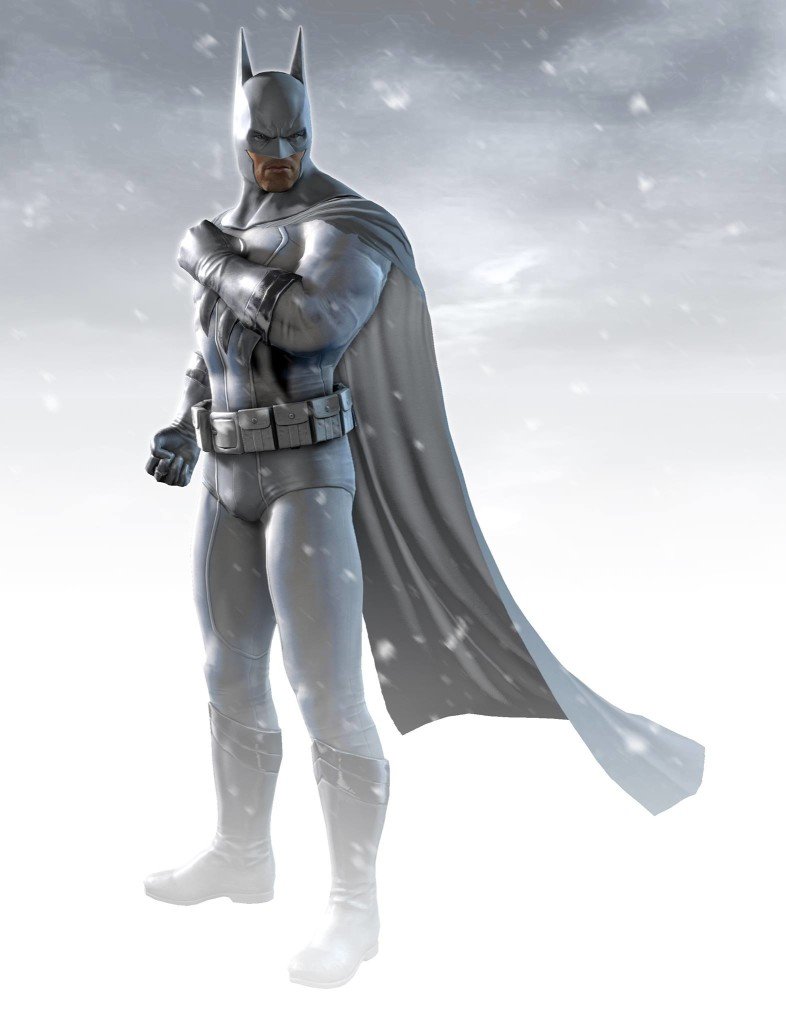 Batman: Arkham Origins Brightest Day Batman Skin Illustrated