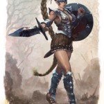 Armour Concept Art for Multiplatform Action-RPG Mother of Myth