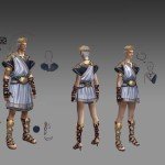 Armour Concept Art for Multiplatform Action-RPG Mother of Myth