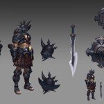 Armour Concept Art for Multiplatform Action-RPG Mother of Myth