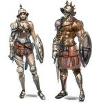 Armour Concept Art for Multiplatform Action-RPG Mother of Myth