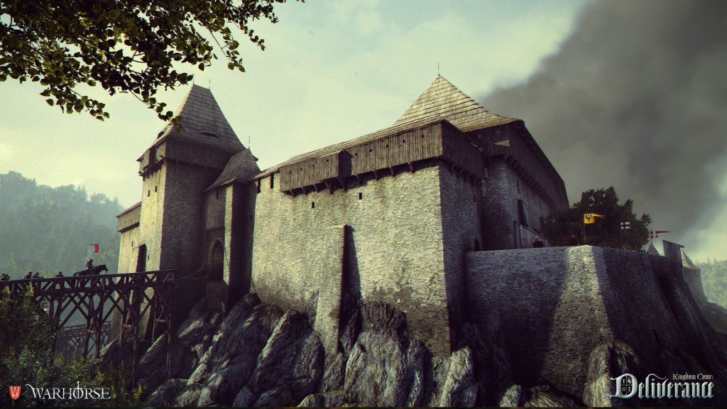 New Kingdom Come: Deliverance screenshot illustrates a castle
