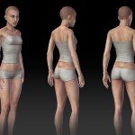 Default Playable Male, Female Characters of Scifi post-apocalyptic RPG After Reset illustrated