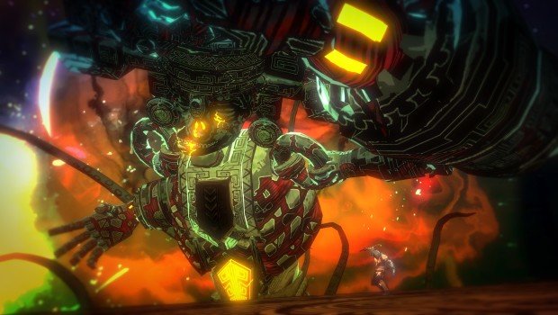 Boss Battles feature prominently in these Yaiba: Ninja Gaiden Z screenshots