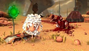 Trailer and screenshots for humorous puzzler Flockers from Worms developer Team17