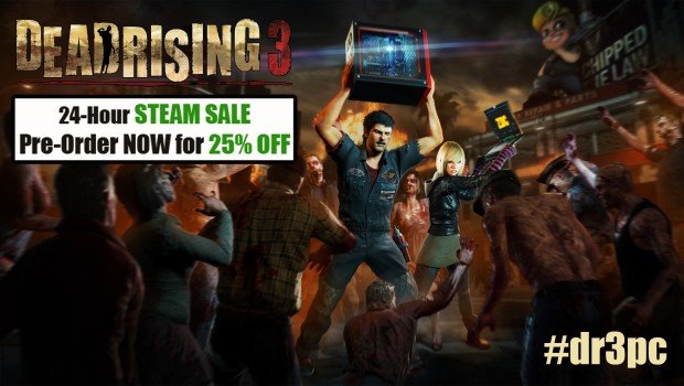 Dead Rising 3 hits PC on 5 September; pre-order it now via Steam for a 25% discount