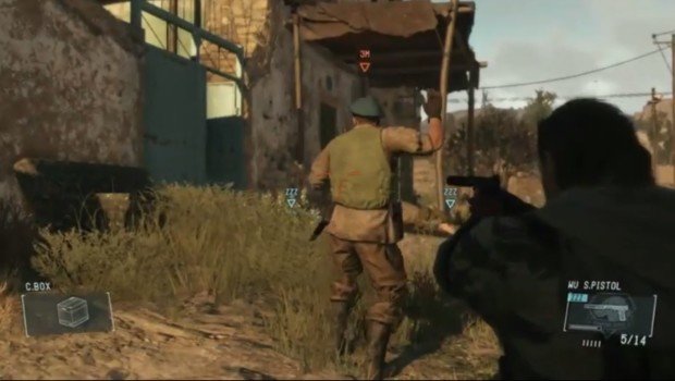 Metal Gear Solid V The Phantom Pain gameplay demonstrated by Kojima