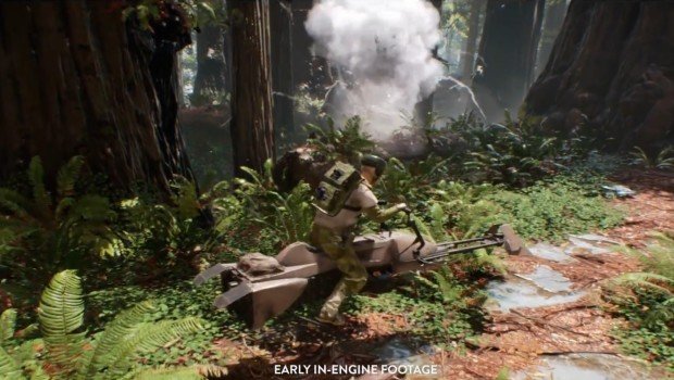 Star Wars: Battlefront E3 2014 Trailer contains In-Engine Footage