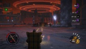 Saints Row: Gat Out of Hell five-minute gameplay walkthrough video stars Armchair-a-geddon