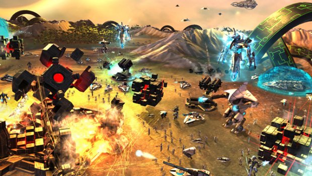 Debut gameplay footage of new sci-fi RTS 'Etherium'