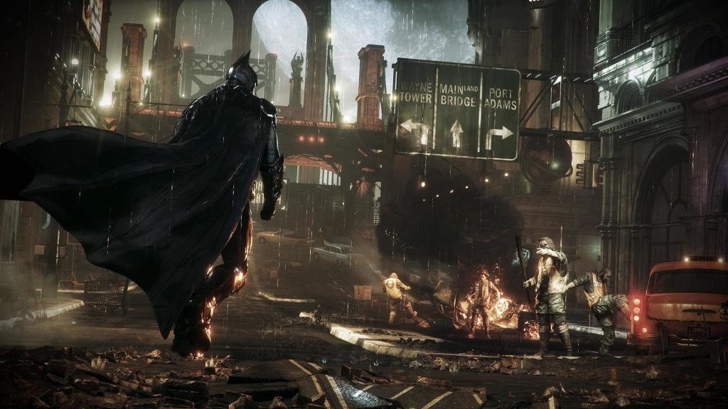 A new screenshot from Batman: Arkham Knight