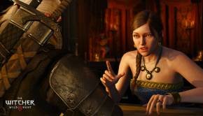 Two Gorgeous New Screenshots from The Witcher 3: Wild Hunt_conversation_Geralt_woman