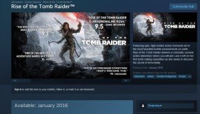 PC version of Rise of Tomb Raider will release in January 2016