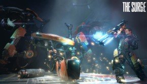 The Surge first screenshots shows the hero and a giant mechanical spider (1)